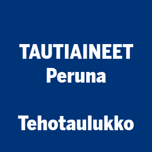 Tankkiseostaulukko rypsi ja rapsi