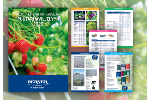 UUTUUS | Puutarhaviljelyn tuoteluettelo on ilmestynyt