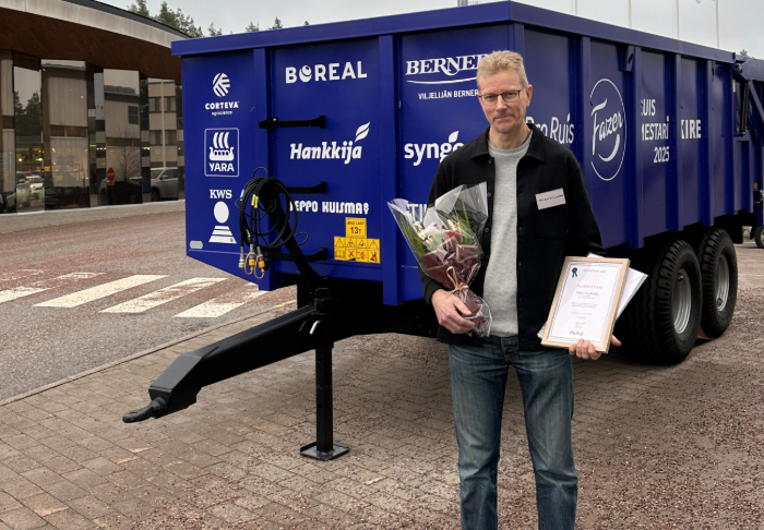 Mika Viljanen Ruismestari 2025 -kilpailun voittaja