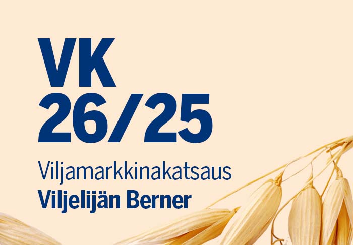 Viljamarkkinakatsaus vko 26