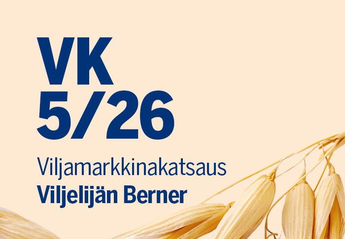 Viljan hintanäkymät tasaisen heikkoja, öljykasvimarkkina vahvistunut