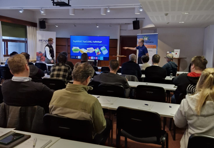 Pakkausten sulkeminen on mahdollista erilaisilla ratkaisuilla.